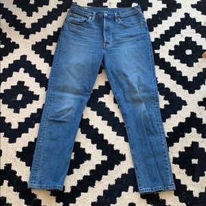 Levi’s Premium Women’s 501 Original Cropped Jeans